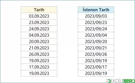 Tarihi Yıl Ay Gün Şeklinde Yazma