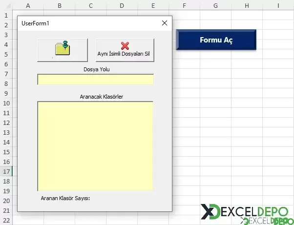 Aynı İsimdeki Excel Dosyalarını Silme-1.webp