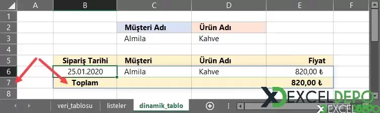 Dinamik Formüller ile Dinamik Tablolar Oluşturma-7.webp