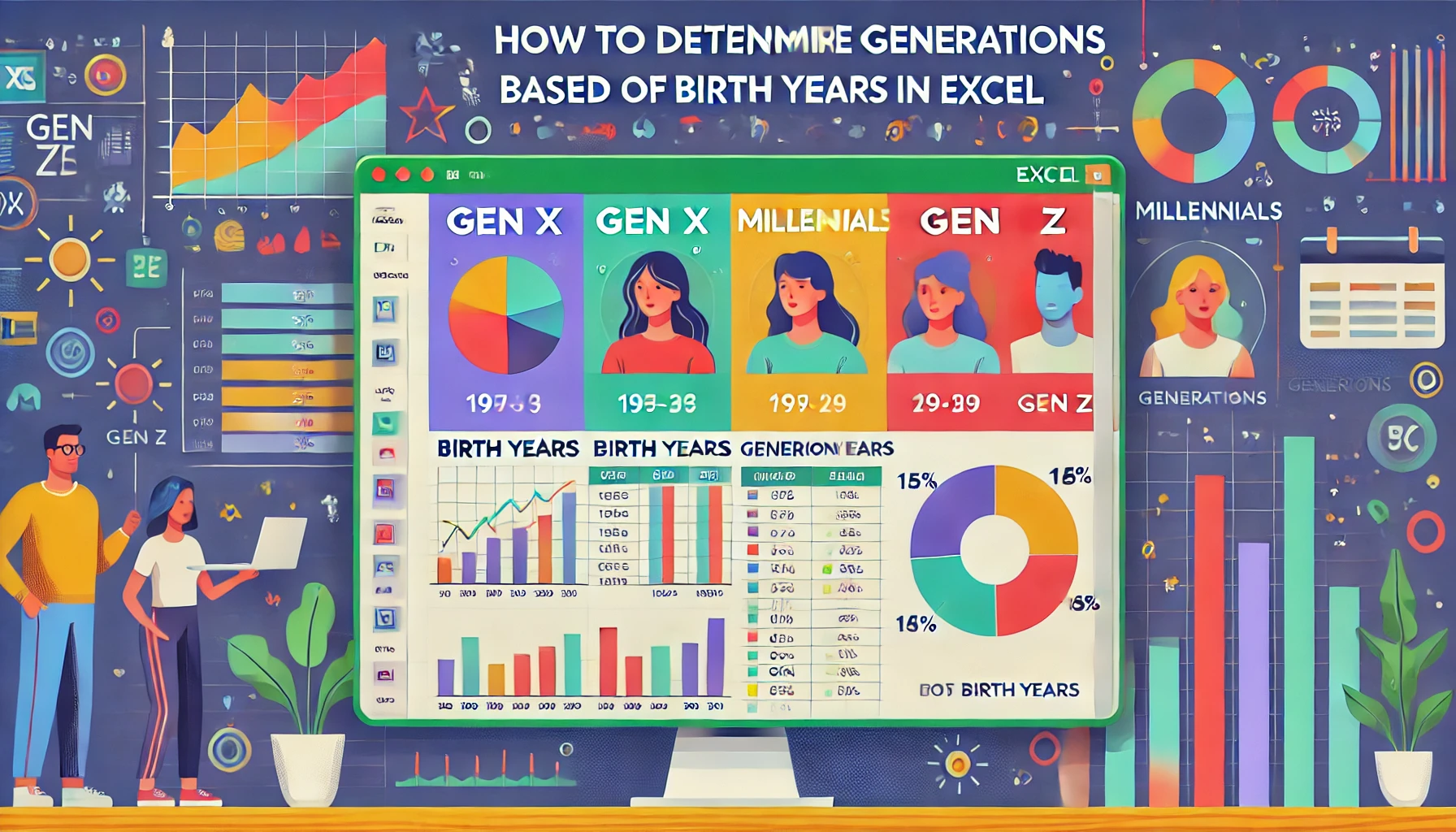 Doğum Yıllarına Göre Jenerasyonları Bulma