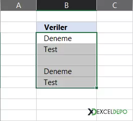 Excel Hücre Sonuna Virgül Ekleme-2.webp