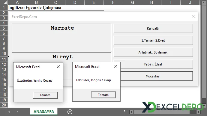 Excel ile İngilizce Kelime Egzersizi Yapma-1.webp