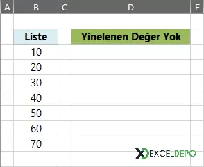 Excel Yinelenenleri Kaldır-3.webp