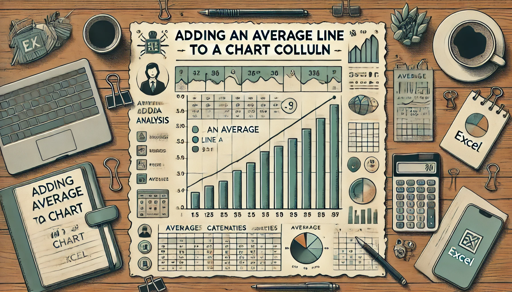 Grafik Sütununa Ortalama Çizgisi Ekleme