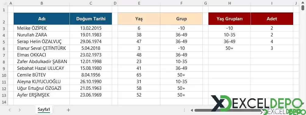 Yaş Bulma ve Gruplara Göre Adetlerini Sayma-1.webp