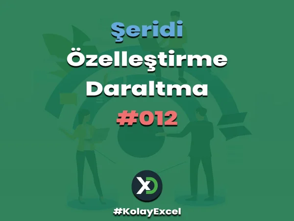 Şerit Menüyü Özelleştirme ve Daraltma