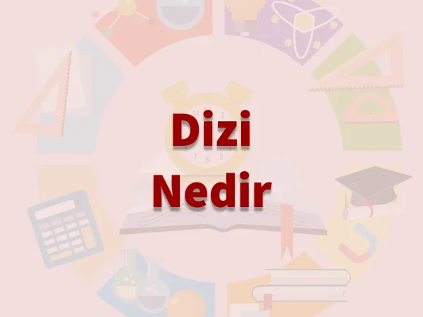 Dizi Kavramını Öğrenme