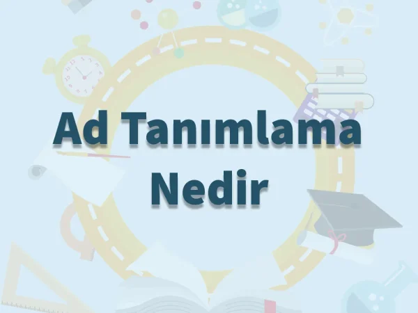 Formüllerde Ad Tanımlama Özelliğini Anlama