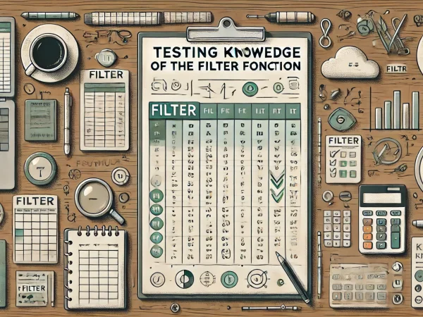 FİLTRE Fonksiyonu Bilgi Ölçme