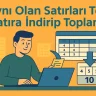 Alfabetik Sıralama 1