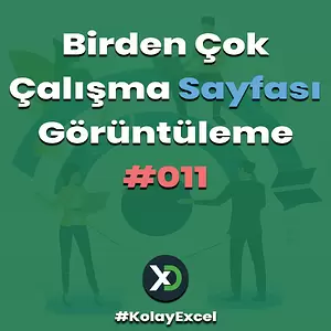 Birden Çok Çalışma Sayfası Görüntüleme