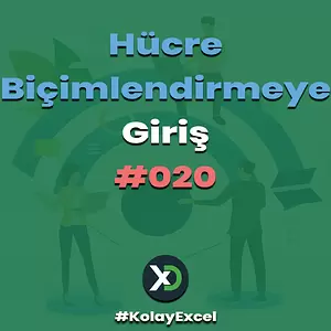 Hücre Biçimlendirme Özelliğini Öğrenme