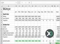 Excel ile Bütçe Dosyası Oluşturma