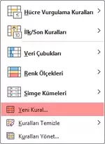 Yeni Kural Seçeneği