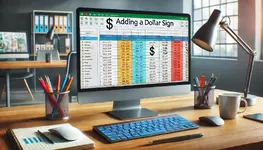 Excel Çalışma Sayfasına Dolar İşareti Ekleme