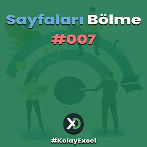 Sayfaları Bölme Özelliğini Öğrenme