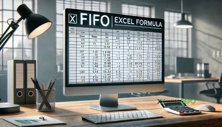 Fifo Excel Formülü