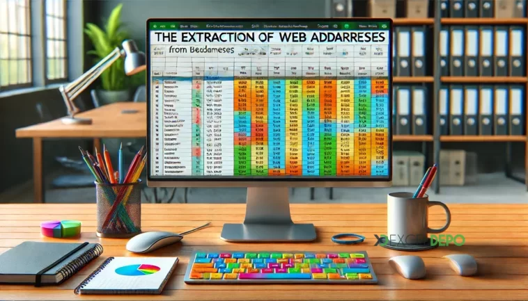 Hücre İçindeki Web Adreslerini Çıkarma