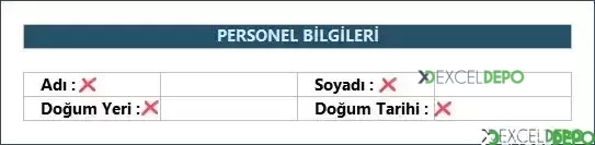 Hizalı İki Nokta Üst Üste Koyma