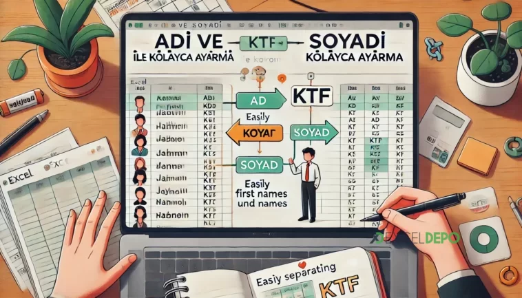 Adı ve Soyadı KTF ile Kolayca Ayırma