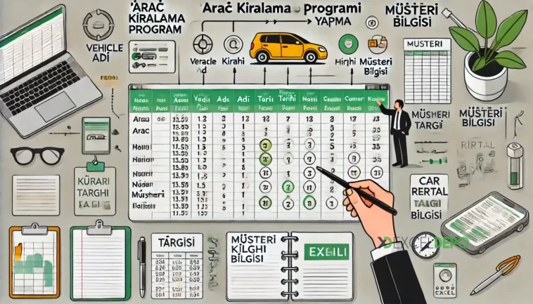 Araç Kiralama Programı Yapma