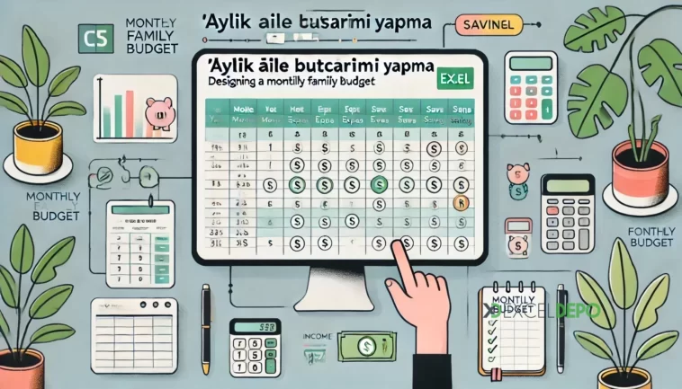 Aylık Aile Bütçesi Tasarımı Yapma