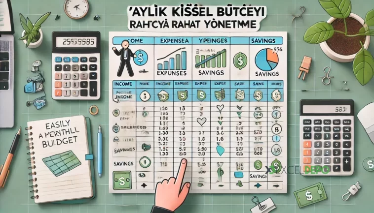 Aylık Kişisel Bütçeyi Rahatça Yönetme