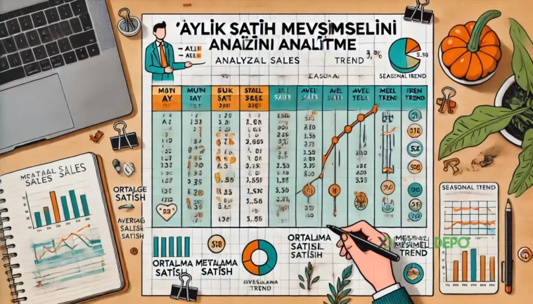 Aylık Satış Mevsimselliklerini Analiz Etme