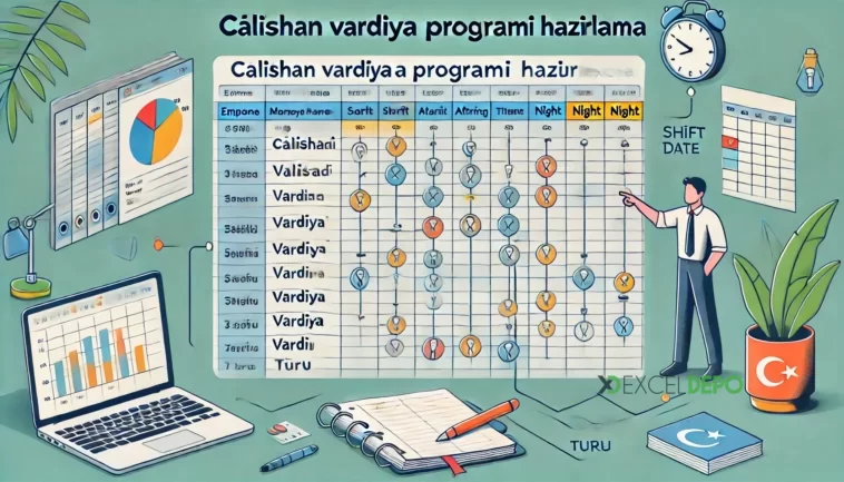 Çalışan Vardiya Programı Hazırlama