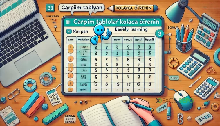 Çarpım Tabloları Kolayca Öğrenme