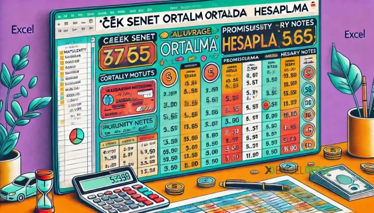 Çek Senet Ortalama Vade Hesaplama