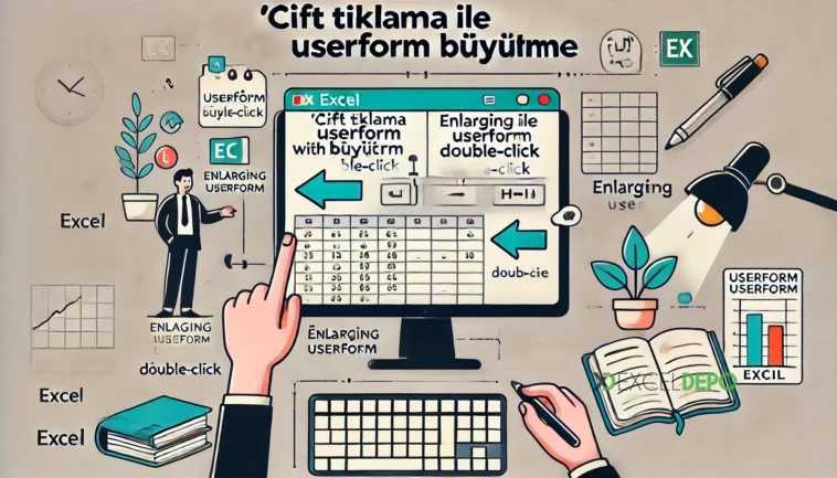 Çift Tıklama ile UserForm Büyütme