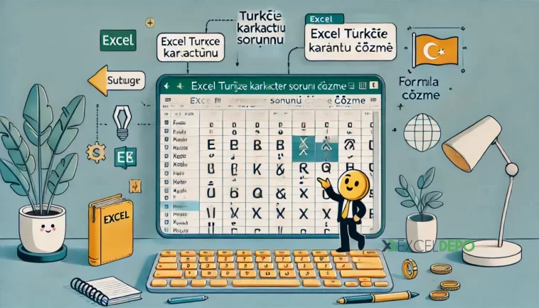 Excel Türkçe Karakter Sorununu Çözme