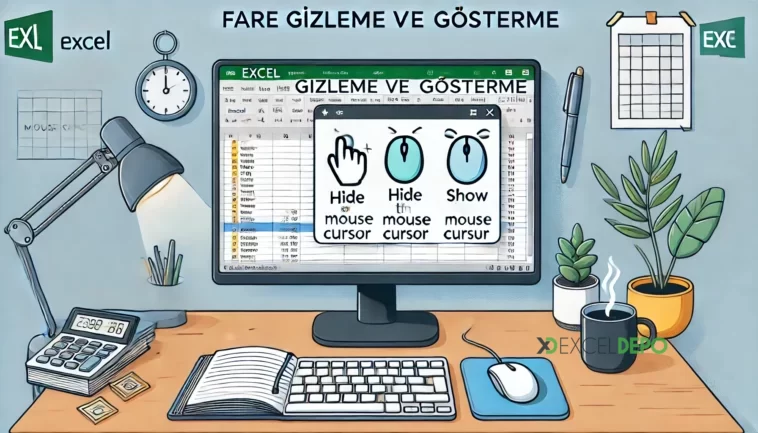 Fare Gizleme ve Gösterme