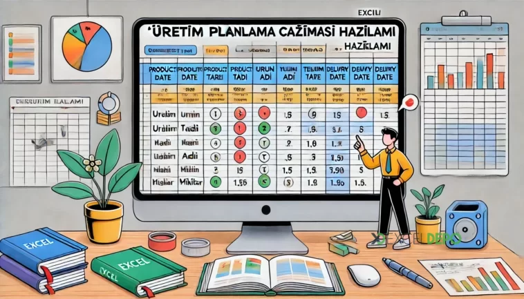 Formüller ile Üretim Planlama Çalışması Hazırlama