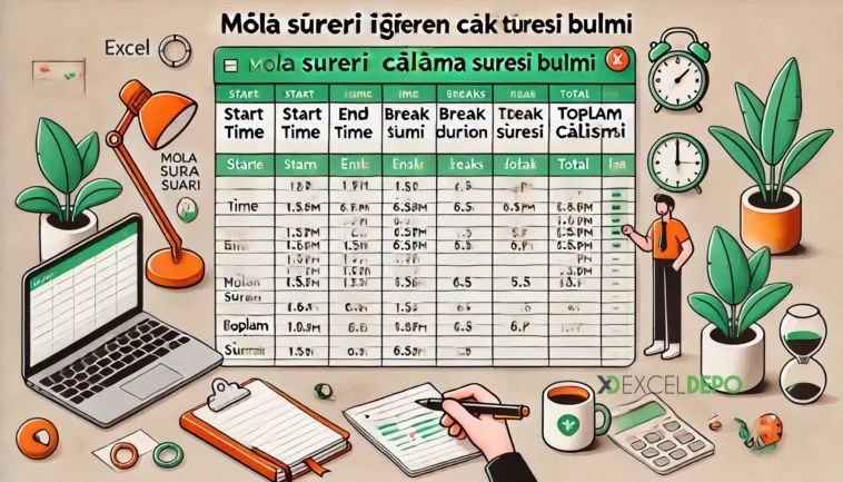 Mola Süreleri İçeren Çalışma Süresi Bulma