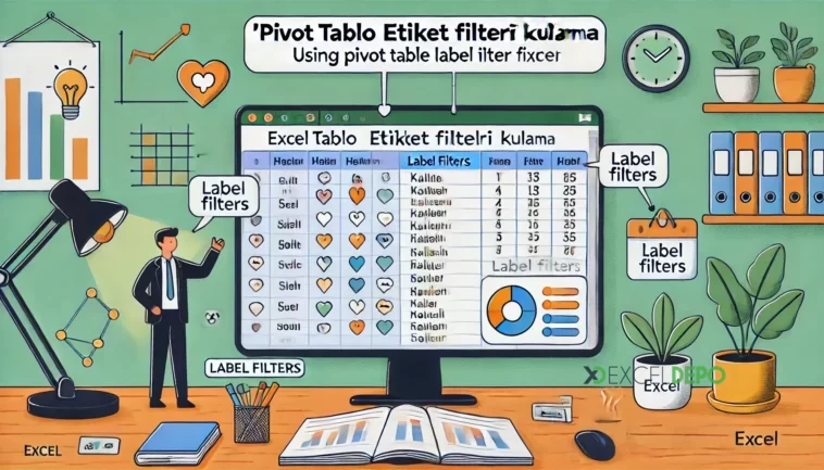 Pivot Tablo Etiket Filtreleri Kullanma