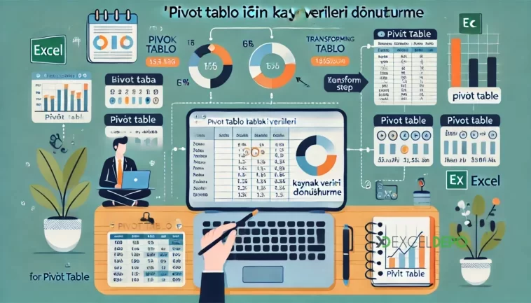 Pivot Tablo için Kaynak Verileri Dönüştürme