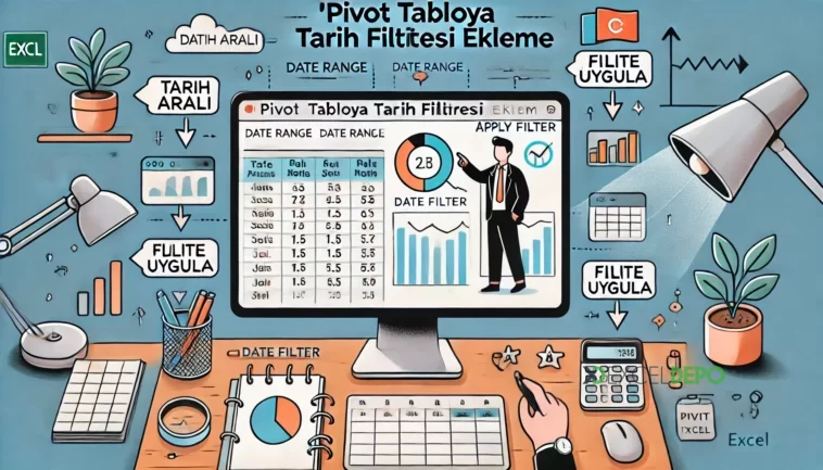 Pivot Tabloya Tarih Filtresi Ekleme