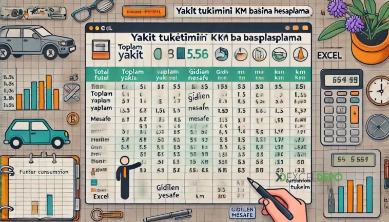 Yakıt Tüketimini Km Başına Hesaplama